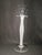 Transparent Anne Nilsson for Orrefors "Celeste" Frosted Crystal Candlesticks, Sweden (Pair) For Sale - Image 8 of 17