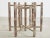 McGuire Organic Modern Bamboo Rattan Hexagonal Dining Table For Sale - Image 10 of 13