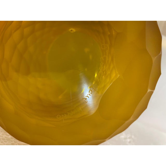 Yellow Ground Vase by D’Este & Zane For Sale - Image 6 of 12