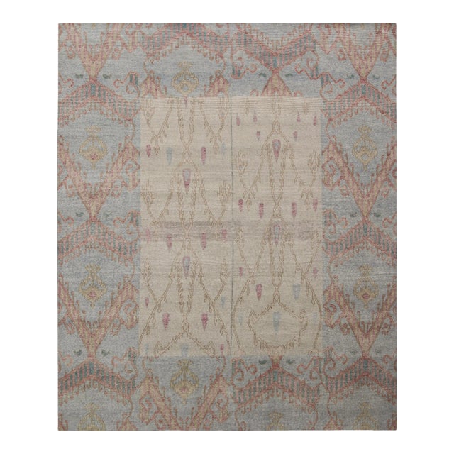 Rug & Kilim’s Mira Rug in Sky Blue, 5x7 For Sale