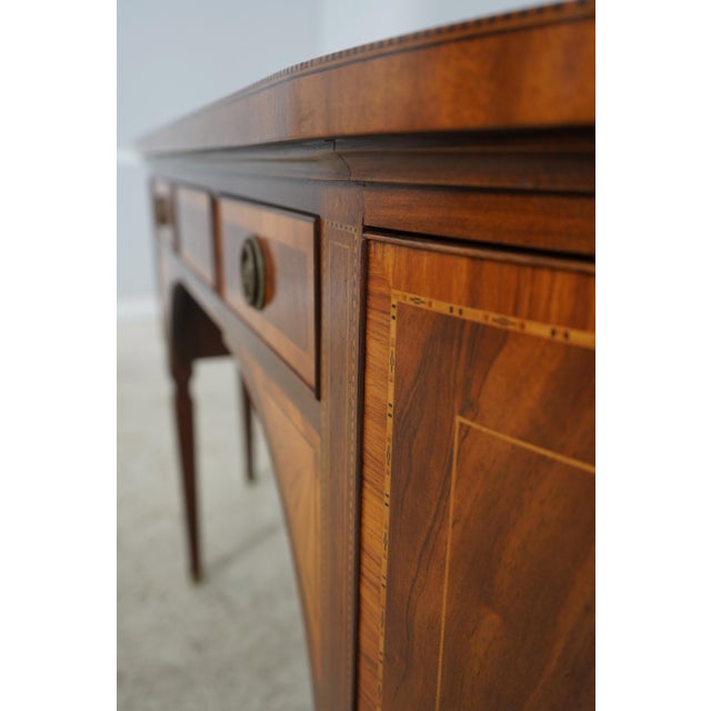 Baker Federal Style Inlaid Mahogany Sideboard For Sale - Image 11 of 18
