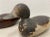 Pair of Decoys "Mason Blue Bill" and "Dave" Circa 1900 and 1984 Fine pair of old school decoys. One of the decoys is a...