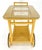 Mint c1960s Mid Century Modern Blond Wicker Serving Table Bar Cart For Sale - Image 6 of 15