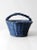 Farmhouse Vintage Blue Harvest Basket For Sale - Image 3 of 9
