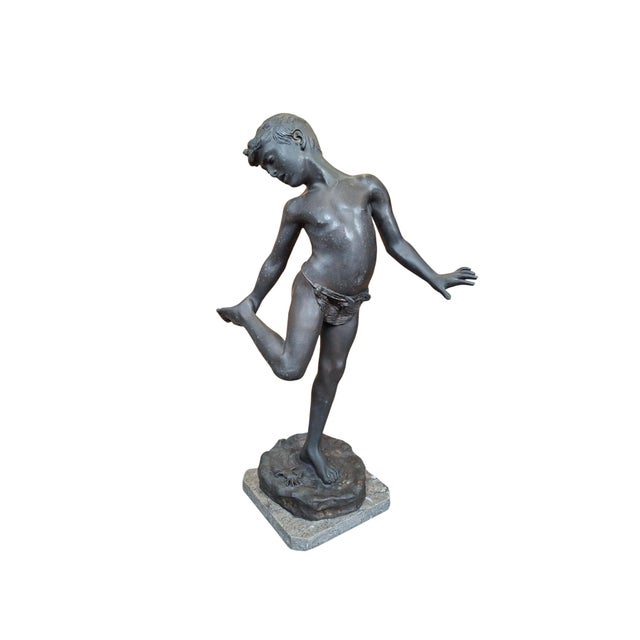 The Child Bitten by the Crab, 1990, Bronze For Sale - Image 3 of 11