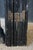 Vintage Chinoiserie Black Lacquer 8 Panel Folding Screen Room Divider 144" For Sale - Image 13 of 18