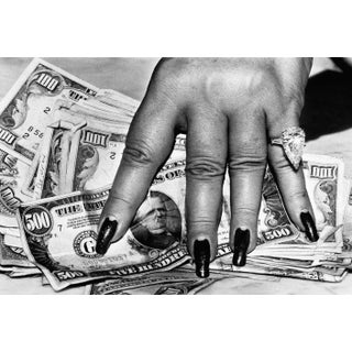 "Fat Hand and Dollars, Monte Carlo 1985" by Helmut Newton For Sale