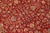 Shabby Chic Elegant Floral Pak-Persian Red/Beige Wool Rug - 8'1'' X 9'10'' For Sale - Image 3 of 9