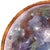 The Mother Moon - Original 16 Inch Round Celestial Mixed Media Painting on Handmade Paper With Gold Edge by Michaela Jean For Sale In Los Angeles - Image 6 of 7
