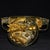 This striking decorative piece is a beautiful representation of traditional Chinese artistry. It features a heavily...
