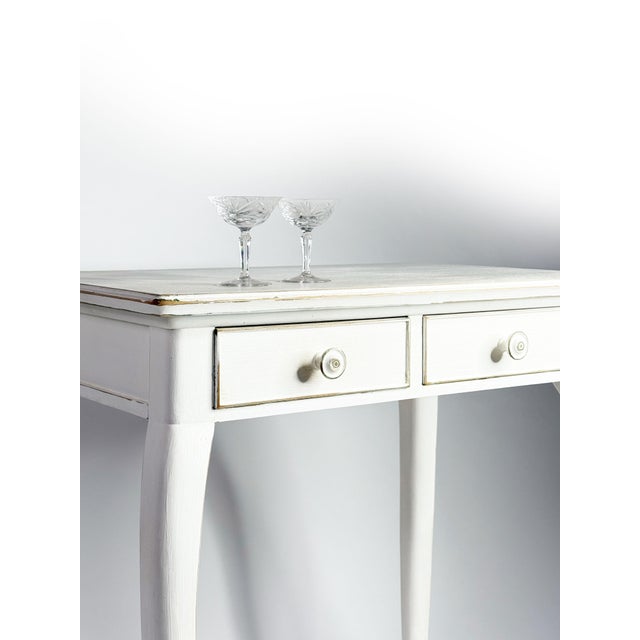 French Style Console Table, 1990s For Sale - Image 4 of 9