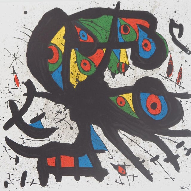 Joan Miró (1893-1983) Agora Original color lithograph poster Signed in the plate On poster paper, 40 x 60 cm (approx. 16 x...