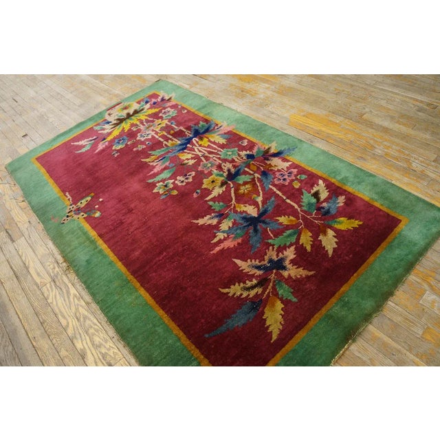 1920s Chinese Art Deco Carpet ( 4' x 6' 8'' -122 x 203 cm ) Chinese - Art Deco As the name implies, pieces woven between...