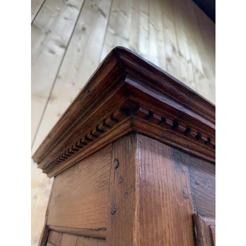 Tall Renaissance Oak Bonnetière For Sale - Image 4 of 8