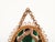 Oval Mirror with Chain in Curved Rattan and Bamboo by Franco Albini, Italy, 1960s For Sale - Image 9 of 12
