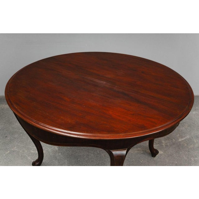 Art Nouveau Table in Mahogany For Sale - Image 11 of 13