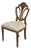 Maitland Smith Adams Style Hand Painted Shield Back Chair For Sale