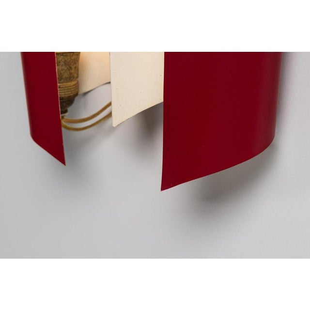 Vintage Italian Sculptural Wall Lamp by Bruno Gatta for Stilnovo, 1950 For Sale - Image 6 of 15