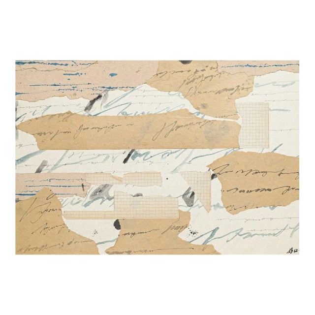 Composition - Original Work on Paper by Bruno Conte - 1962 1962 For Sale