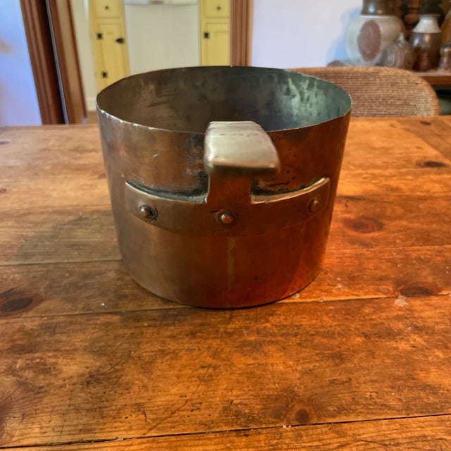 Very Old Antique Copper Pot For Sale - Image 10 of 10