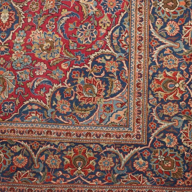 Keshan Dabir Rug in Wool For Sale - Image 6 of 9