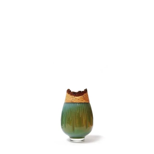 Contemporary Ocean Frida with Cuts Stacking Vase by Pia Wüstenberg For Sale - Image 3 of 6