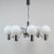 Italian Chrome-Plated Chandelier, 1970s For Sale - Image 6 of 6