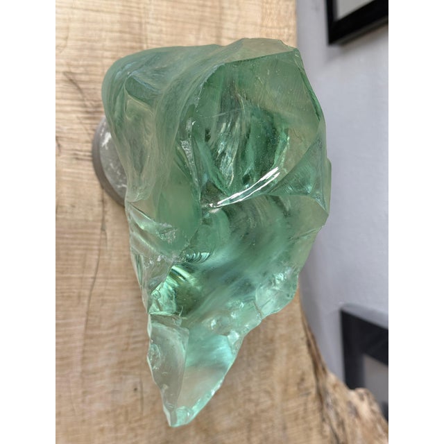 Late 20th Century Suzanne Regan Pascal Slag Glass Sculpture For Sale - Image 10 of 14
