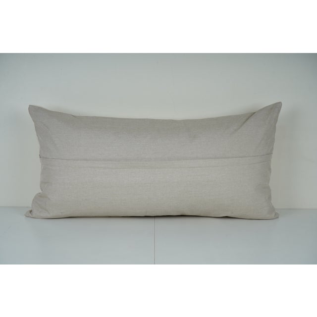 1990s Uzbek Suzani Pillow Cover For Sale - Image 5 of 5