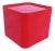Italian Cube Pouf with Dime Model Cushion by Marcello Siard for Longato, 1960s For Sale