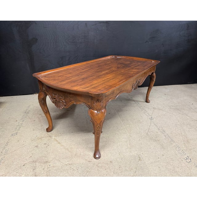 1920s Burr Walnut Coffee Table, 1920 For Sale - Image 5 of 14