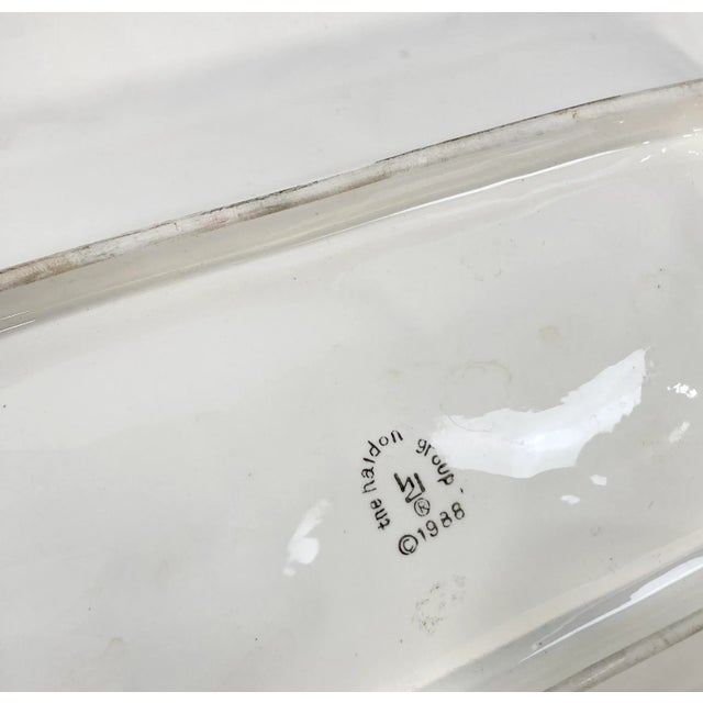 Vintage Majolica Style Ivy Basket Motif Ceramic Bowl For Sale - Image 10 of 10