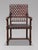 Brown Oak and Woven Leather Armchairs, 1880s, Set of 2 For Sale - Image 8 of 13