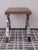 Modern Interlude Home Wood Top and Steel Base Side Table For Sale - Image 3 of 4