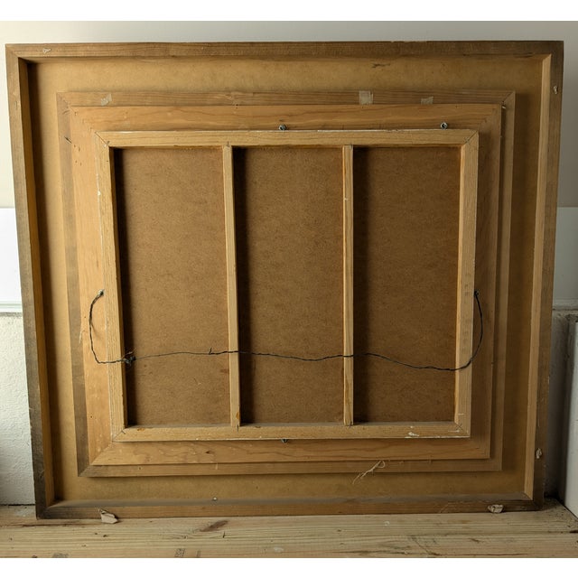 Abstract Realist Painting by Lourdes Bonilla Camara – Framed Original For Sale - Image 10 of 11