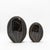 Metal Modern Vase in Shagreen With Black Shell and Brass Details by R&y Augousti For Sale - Image 7 of 10