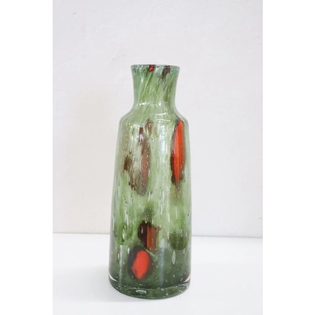 Large Italian Murano Glass Vase, 1960s For Sale - Image 15 of 17