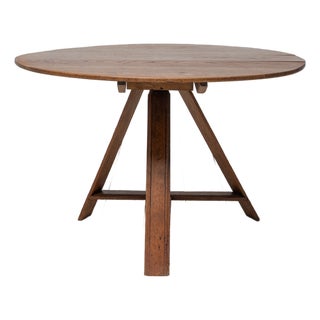 Antique Round Winegrowers Table, 1880 For Sale