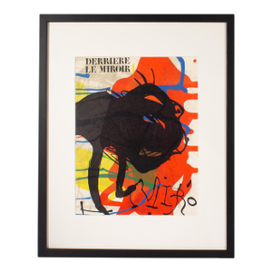 1973 Cover Lithograph From “Derriere Le Miroir,” No. 203” by Joan Miró