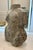 Abstract Vintage Hand-Carved Gray / Green Abstract Female Torso Sculpture For Sale - Image 3 of 7