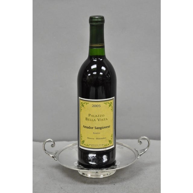 Antique Victorian Middletown Silverware Silver Plated Pedestal Candy Dish Compote. Circa Early 20th Century. Measurements:...