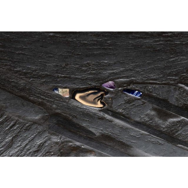Coffee Table with Agate Top by Paul Kingma, Netherlands, 1988 For Sale - Image 18 of 18