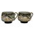 Ceramic Early 20th Century Japanese Lithophane Dragonware Moriage Teacups - 12 pcs For Sale - Image 7 of 9