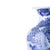 Japanese porcelain - Large vase - 19th century. Made of Japanese porcelain; Meiji period. Decoration in shades of blue...
