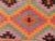 Textile Vintage Diamond Design Kilim Rug - 63" X 106" For Sale - Image 7 of 10