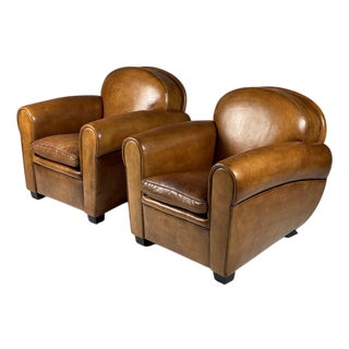 Club Chairs by Bart van Bekhoven, Set of 2 For Sale