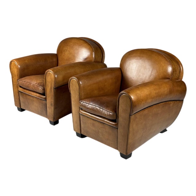 Club Chairs by Bart van Bekhoven, Set of 2 For Sale