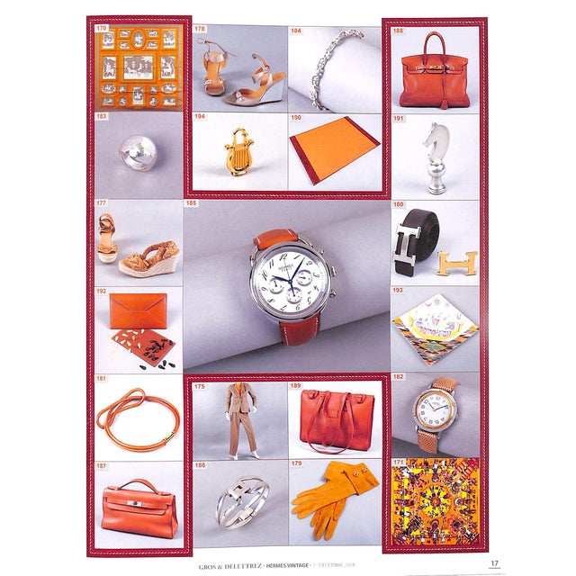 Hermès Paris Vintage Auction Catalog 2014 For Sale In New York - Image 6 of 13