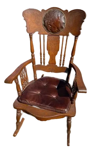 Late Victorian Era Antique Rocking Chair
