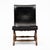 1940s Pair of Mid-Century Black Leather and Wood Lounge Chairs by Valenti For Sale - Image 5 of 9
